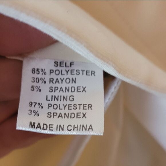 WHITE SINGLE BREASTED JACKET - Picture 4 of 4